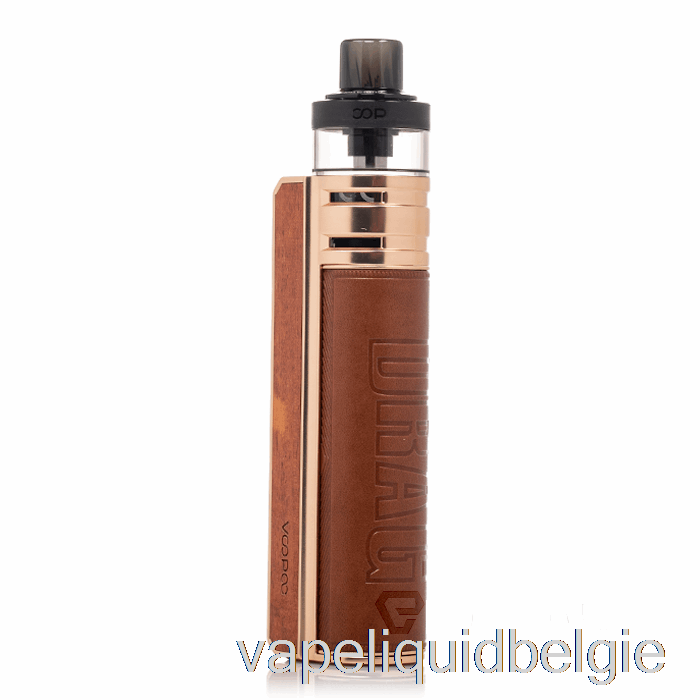 Vape Vloeibare Voopoo Drag H80s Pod Mod Kit Gouden Palissander